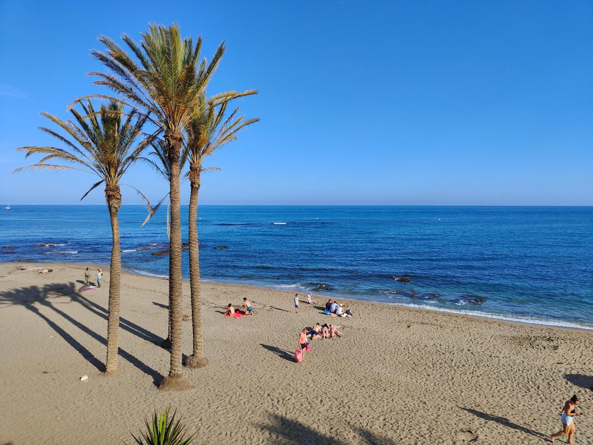 Apartamento Entero, Enormes Piscinas, Terraza Y Playa 베날마데나코스타 외부 사진